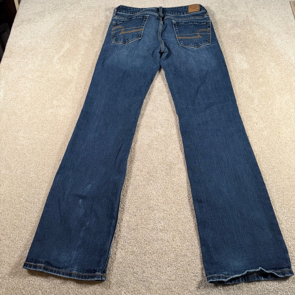 American Eagle Favorite Boyfriend Jeans Womens 6 (FITS 28x30) Blue READ - Picture 3 of 14